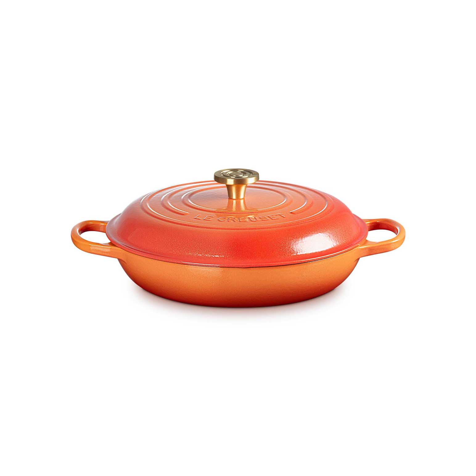 Le Creuset Signature Shallow Casserole 30cm - Flamme Doree